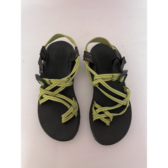 Chaco ZX/2 Green Sandals Vibram Sole Toe Loop Water Shoes Women’s Size 10 US - Picture 1 of 5